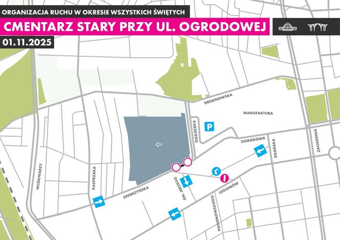 Jak dojechać na łódzkie cmentarze. Wszystkich Świętych 2025