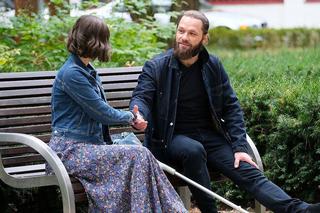 	M jak miłość odc. 1784. Ania (Alina Szczegielniak), gangster Robert (Kamil Drężek)