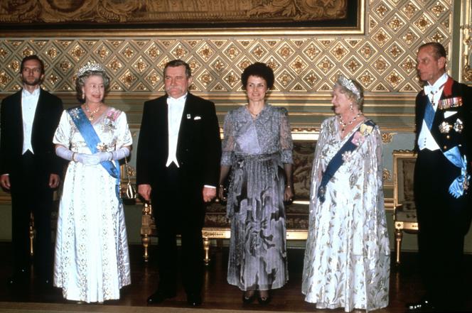 Tylko u nas! Wizyta prezydenta Lecha Wałęsy u królowej Elżbiety II. "Autentyczny majestat