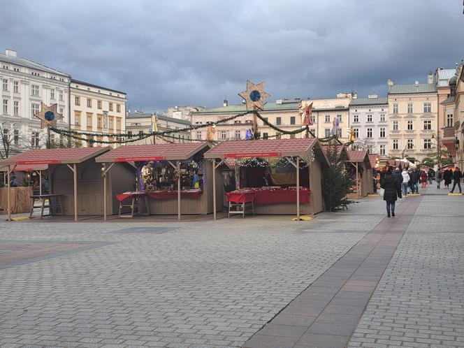 Jarmark bożonarodzeniowych na Rynku Głównym w Krakowie