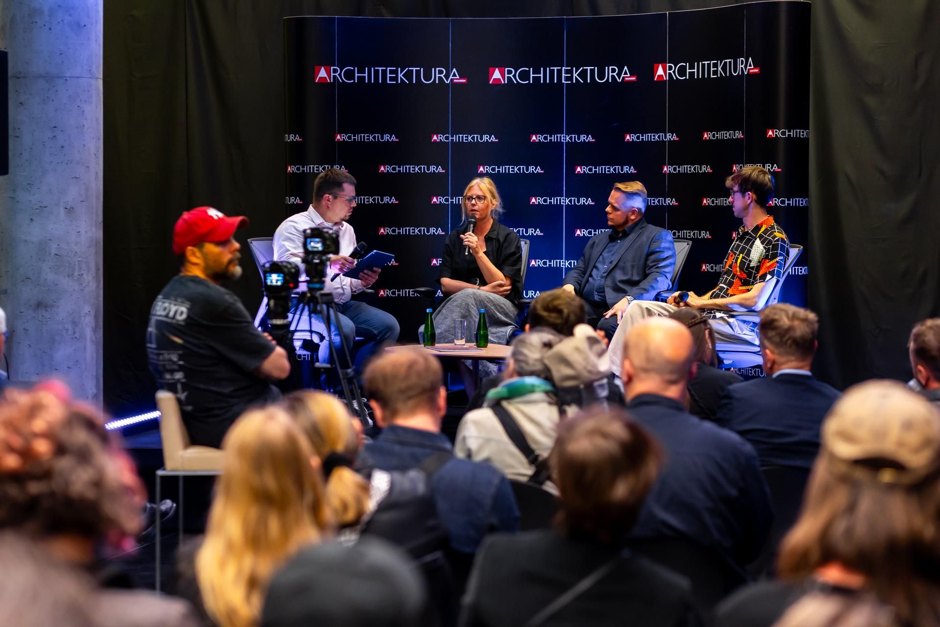 Warszawa - Wolf Marszałkowska - debata Architektury