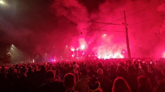 Tak Lech Poznań świętował mistrzostwo Polski