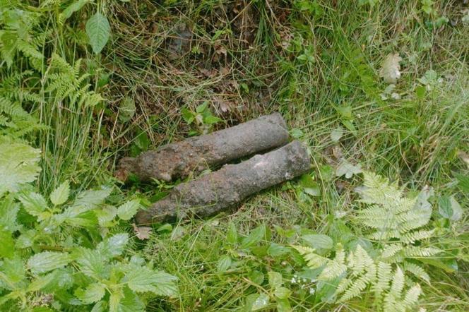 Dwa przeciwpancerne naboje znaleziono w Chybiu