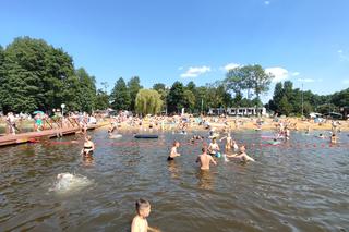 Plaża w Osiecznej w upalny weekend [ZDJĘCIA]