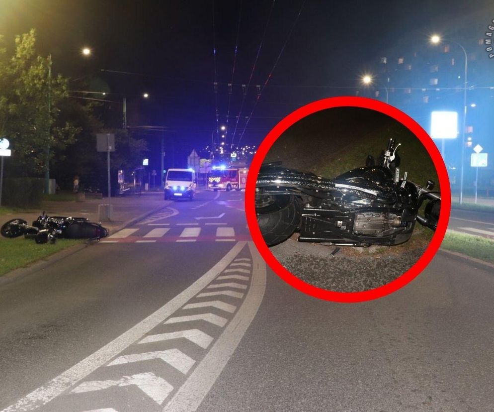 Śmierć motocyklisty. Nie zachował ostrożności przy wyprzedzaniu