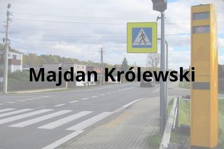 Mapa aktywnych fotoradarów na Podkarpaciu 