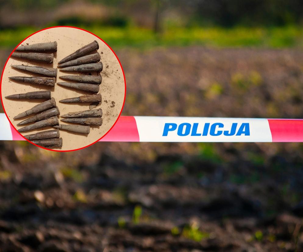 Zaczął kopać w ogrodzie i odkrył 19 sztuk amunicji! Przecierał oczy ze zdumienia 