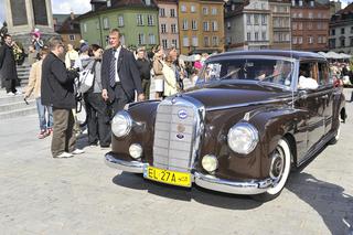 Parada Mercedesów w Warszawie 