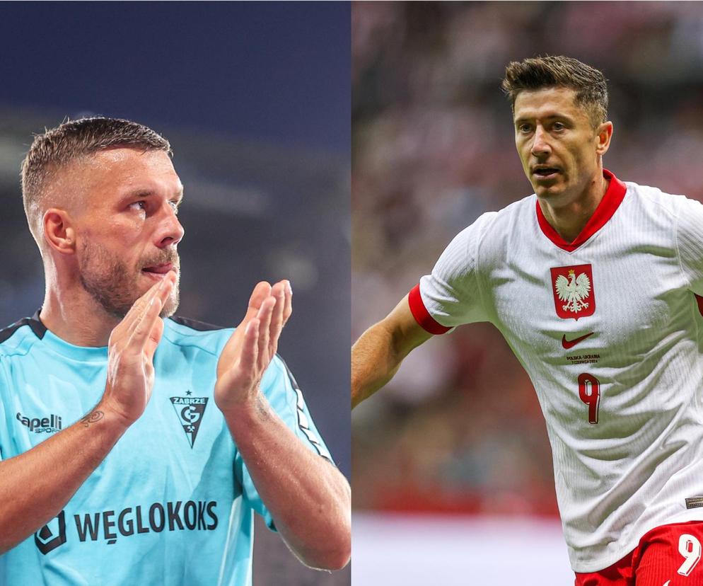 Lukas Podolski, Robert Lewandowski