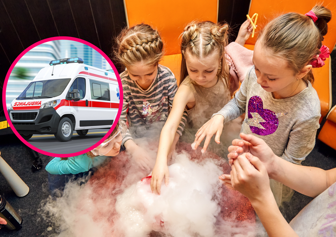 Wypadek na urodzinkach w sali zabaw. 9-latce zapaliły się włosy w takcie chemicznych eksperymentów 