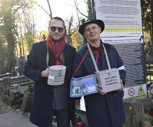 Gwiazdy kwestują na Powązkach