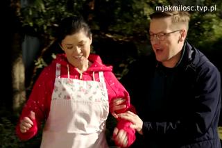 M jak miłość. Piotrek (Marcin Mroczek), Kinga (Katarzyna Cichopek)