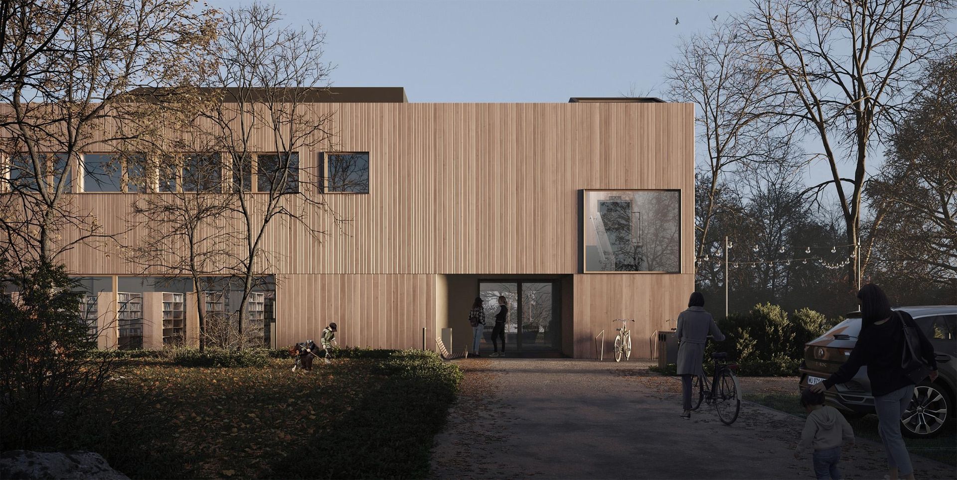 Biblioteka publiczna przy ul. Kłosowej w Choszczówce