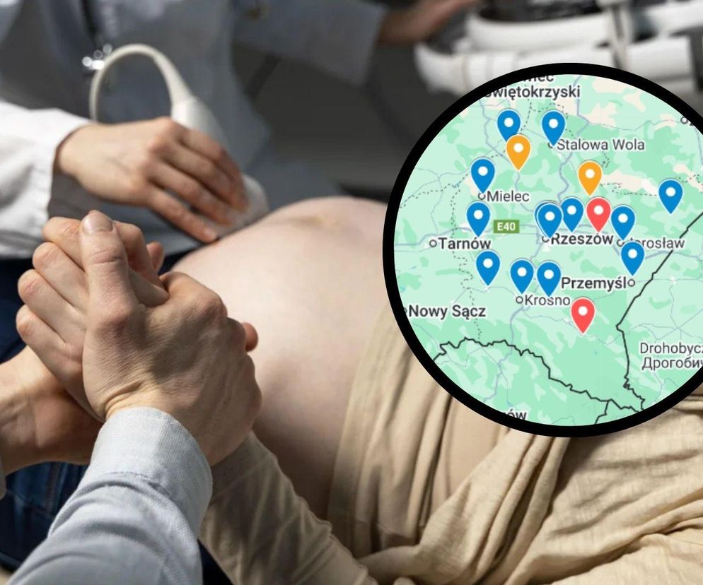 Mapa porodówek na Podkarpaciu. Trudna sytuacja w Bieszczadach 