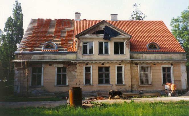 Dworek Saltzmanna w Gdańsku w trakcie remontu