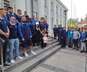 Społeczność sportowców i kibiców rugby z Siedlec uczciła największy z dotychczasowych sukcesów w historii klubu