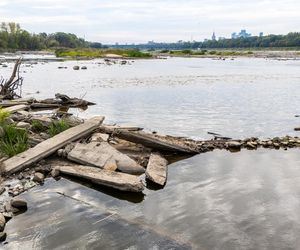 Wisła w Warszawie 27 sierpnia 2025 rano