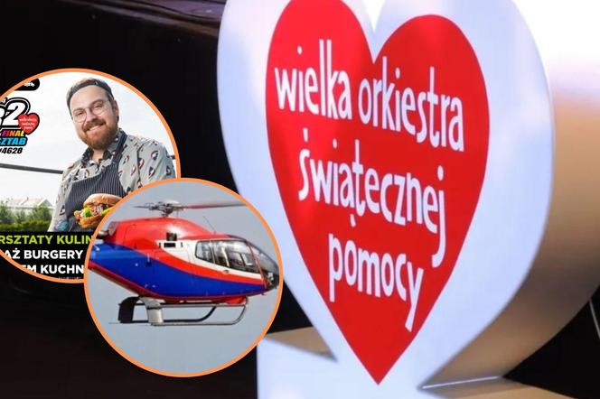 Najciekawsze aukcje WOŚP we Wrocławiu. Wylicytuj 365 burgerów, lot helikopterem i wiele innych