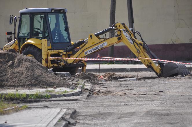 Roboty drogowe i utrudnienia na Dolnej Kamiennej w Skarżysku