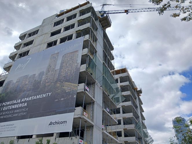 Apartamenty M7 w Warszawie w budowie