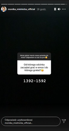 M jak miłość. Monika Mielnicka