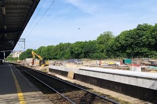 Na stacji Olsztyn Główny trwają intensywne prace 