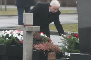 Jarosław Kaczyński na obchodach miesięcznicy smoleńskiej