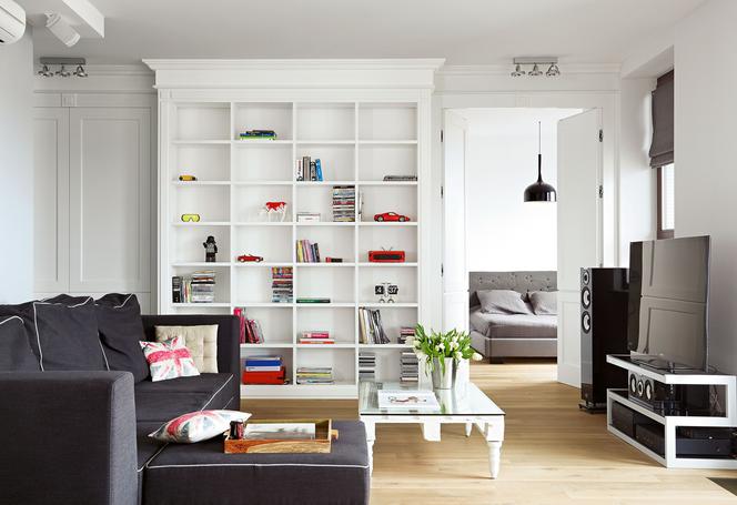 Ciekawa aranżacja wnętrz w stylu industrialnym i klasycznym jednocześnie!