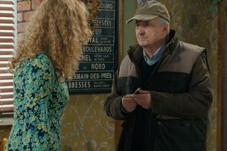 Barwy szczęścia, odcinek 3180: Żabcia (Hanna Klepacka),  Jaworski (Jacek Kałucki) 