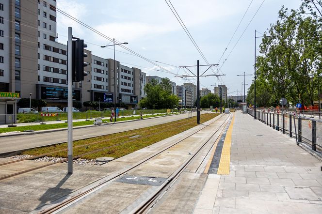 Tramwaj na Stegny w Warszawie