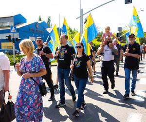 Chorzów. Pochód Ludzi Ognia w Świętego Floriana