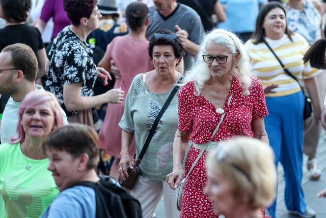 Potańcówka w Katowicach na Rynku "Roztańczony Wyspiański"