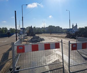 Remont mostu Grunwaldzkiego w Krakowie