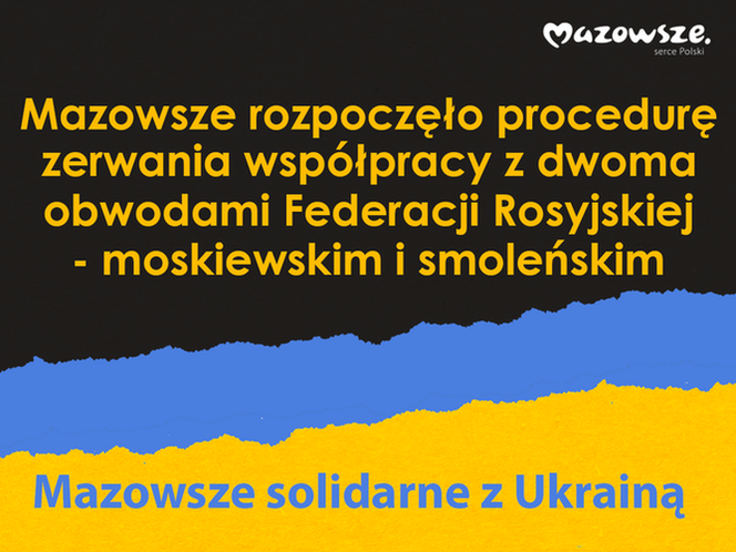 Mazowsze zrywa współpracę!