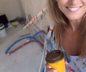 Agnieszka Kaczorowska remontuje nowy dom! Pokazała nagrania z budowy na Instagramie