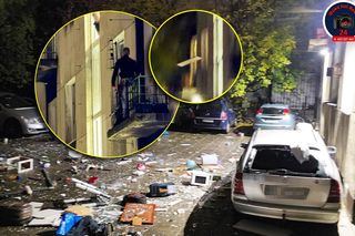 Furiat w Warszawie zrzucał z okna meble na samochody! Powtarzał przy tym jedno imię