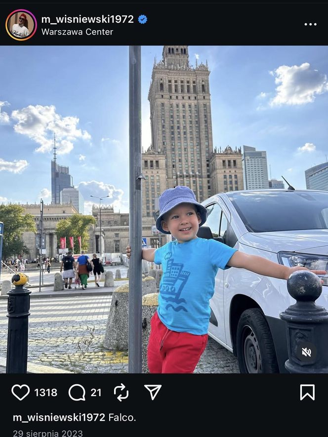 Michał Wiśniewski dzieci