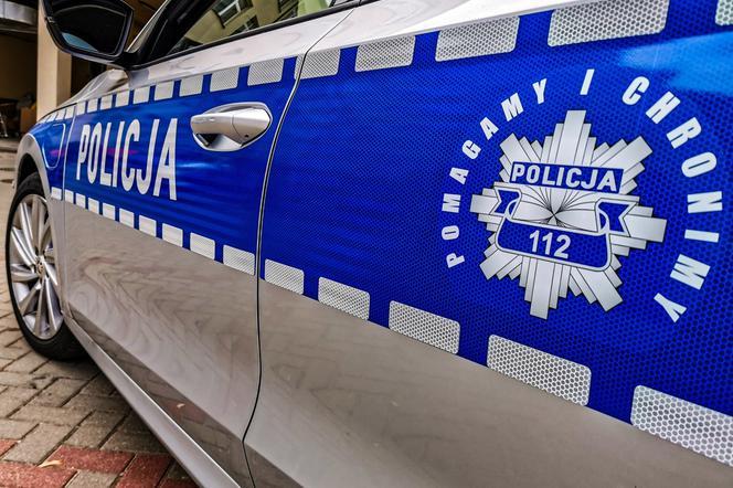 Wypadek busa w Nowym Stawie. Kierowca wjechał do rowu po tym, jak do środka wleciała osa. 4 osoby w szpitalu