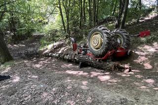 Dwie kobiety przygniecione przez ciągnik koło Ciężkowic. Lądował śmigłowiec LPR