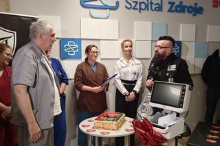 Przekazanie sprzętu do szpitala Zdroje