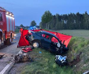 Tragiczny wypadek w Płociczu. Dwóch kierowców nie żyje