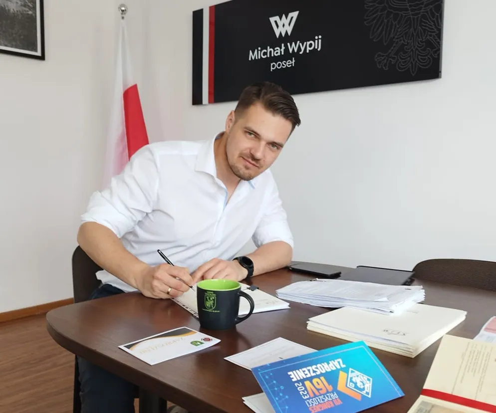 Poseł Michał Wypij chce startować na prezydenta Olsztyna