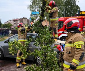  Skutki nawałnic na południu Polski.