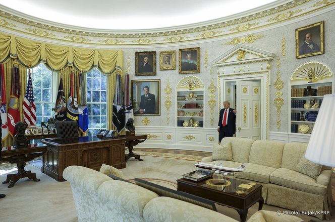 Spotkanie Donalda Trumpa z Karolem Nawrockim