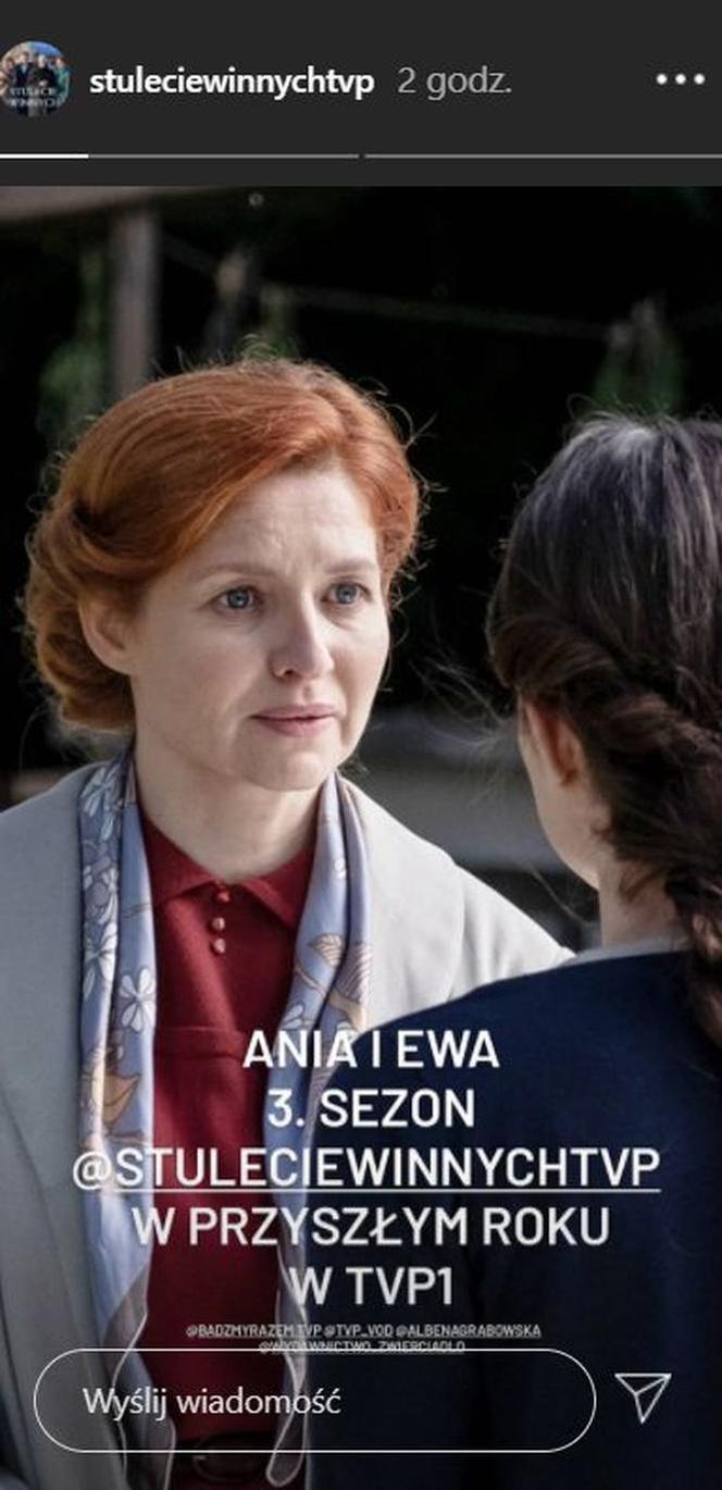 Stulecie Winnych sezon 3: Ania (Urszula Grabowska), Ewa (Sonia Mietielica)