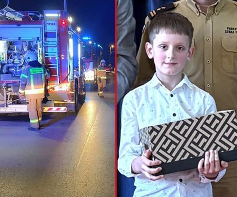 Iwo uratował rodzinę z pożaru.