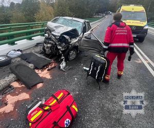 Wypadek w Żywcu