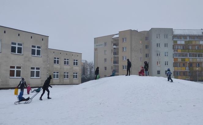 Atak zimy w Białymstoku. Osiedle Zielone Wzgórza [11 grudnia 2022]