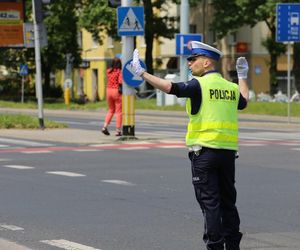 Policjanci sprawdzali swoje umiejętności na najbardziej ruchliwym skrzyżowaniu w Lublinie