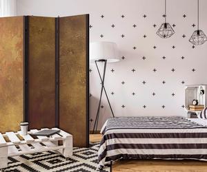 Pokój dzienny: parawan w pokoju dziennym